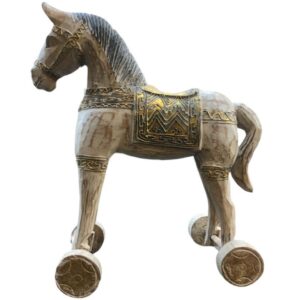 Ξύλινο διακοσμητικό άλογο