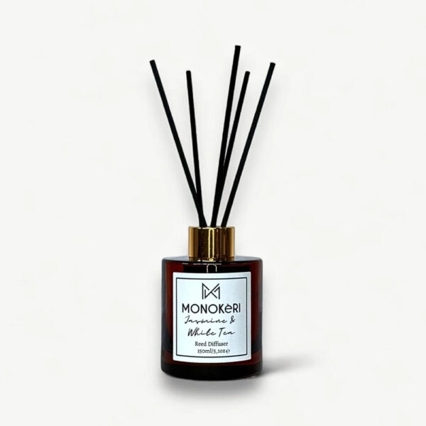 ΜΟΝΟΚeRI Jasmine & White Tea-Reed Diffuser