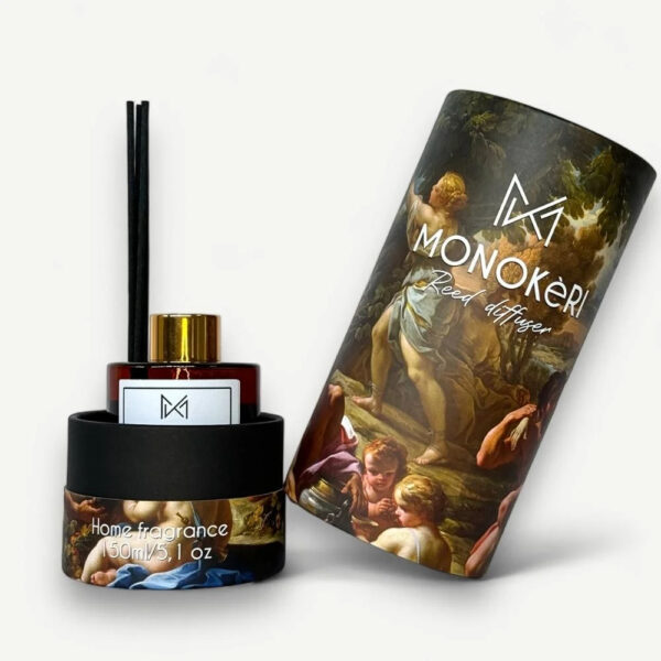 ΜΟΝΟΚeRI Rose Oud & Nightflower-Reed Diffuser